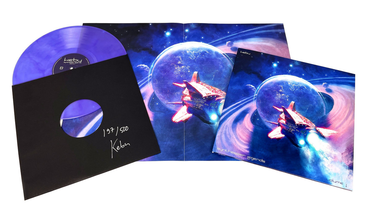 Synthesizer Legends, Volume 1 Vinyl LP (LIMITED EDITION) Kebu