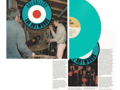 THE ARTWOODS - Art Gallery · Turquoise LP main photo