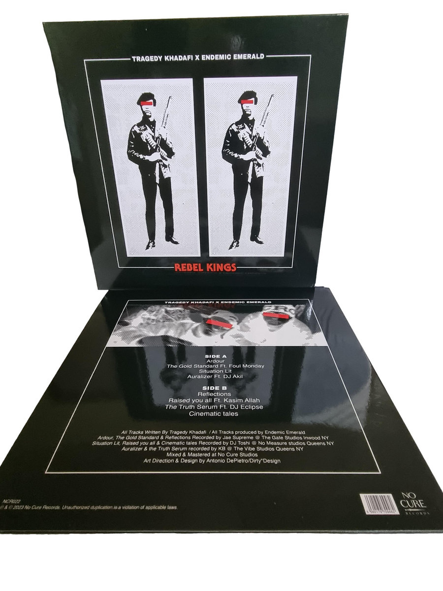 TRAGEDY KHADAFI × ENDEMIC EMERALD (LP) Tragedy Khadafi X Endemic Emerald - Rebel Kings - New Vinyl Record