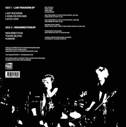 VICE SQUAD - LAST ROCKERS / RESURRECTION | WWW.ROTATORVINYL.COM