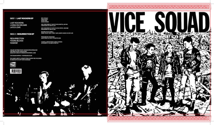 VICE SQUAD - LAST ROCKERS / RESURRECTION | WWW.ROTATORVINYL.COM