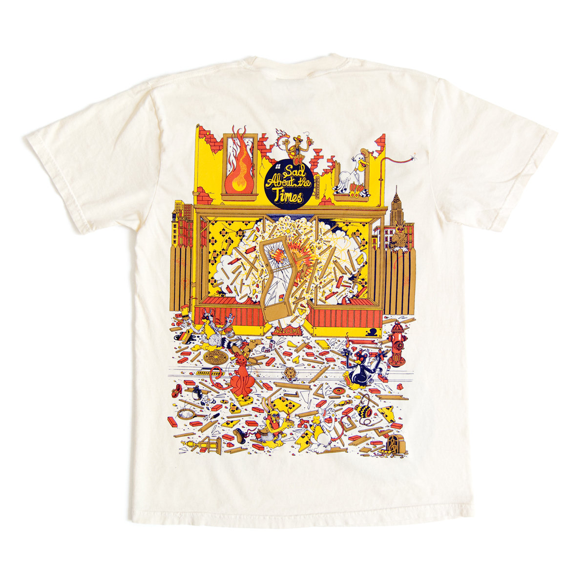 Sad About The Times Short Sleeve T-Shirt | Anthology Recordings
