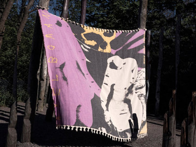 Axel Boman "LUZ / Quest For Fire" 100% cotton blanket. 150x200 cm main photo
