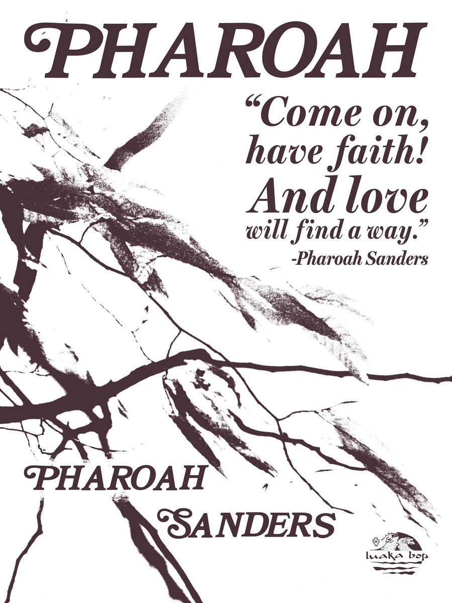 TRIBE ポスター 未開封 B2 Pharoah Sanders Herbie The Free Jazz Collective: Pharoah Sanders - Thembi