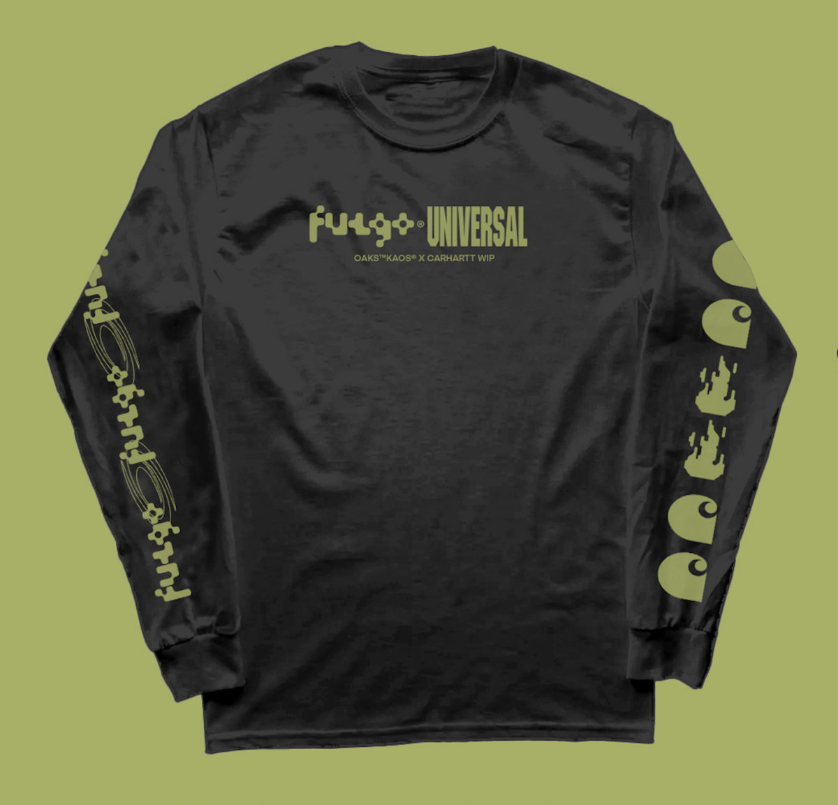 ウカスカジー No.12 Tシャツ L Chikashitsu +】layered graphic long sleeve (2color) – PRESSING WEB