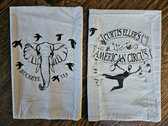 Amercan Circus Tea Towel (new design) photo 