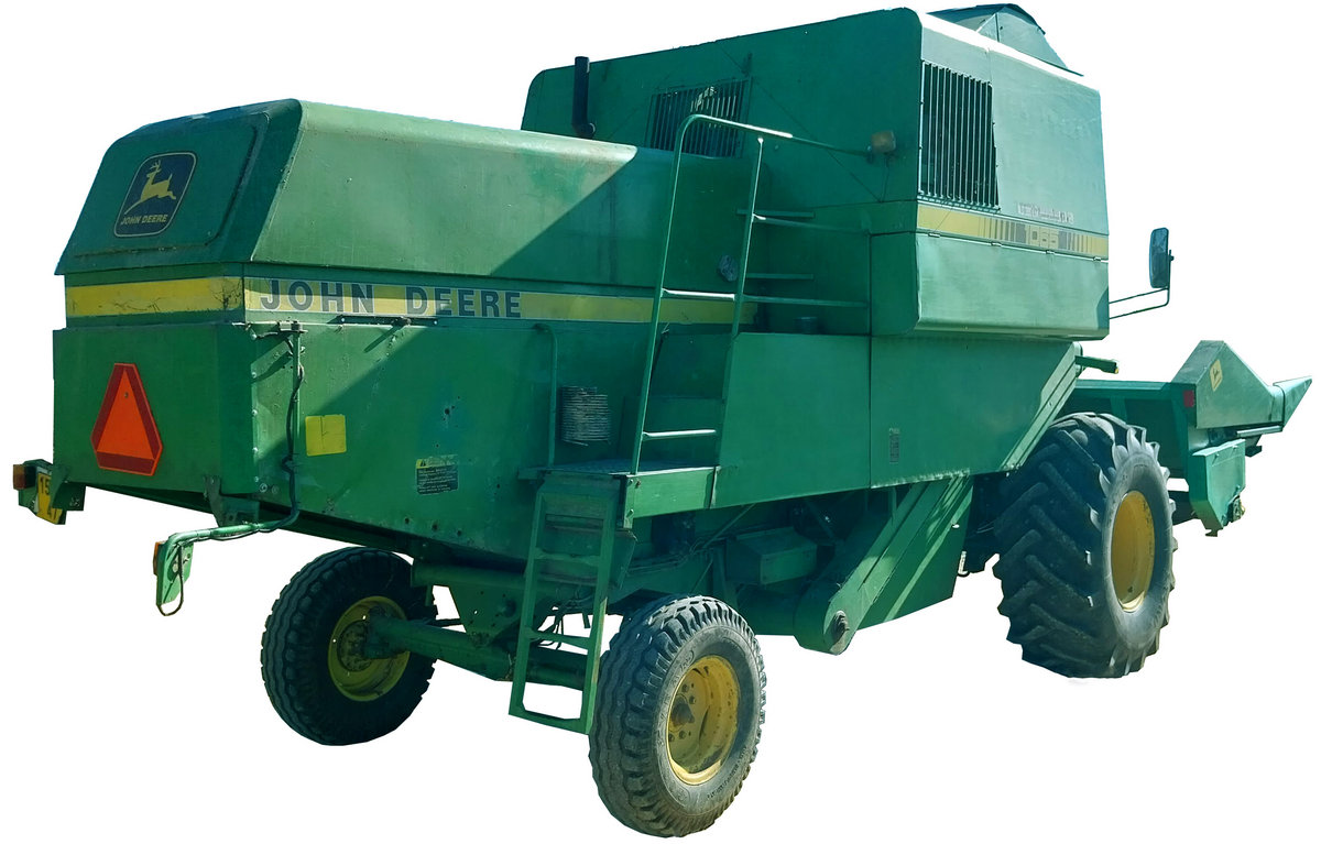 John Deere 1065 1981 combine harvester photo detail