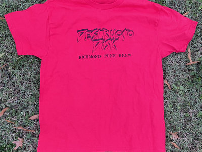 Destructo Disk Richmond Krew Shirt - Red (2nd Edition) main photo