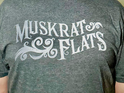 Cool Gray Muskrat Flats T Shirt main photo