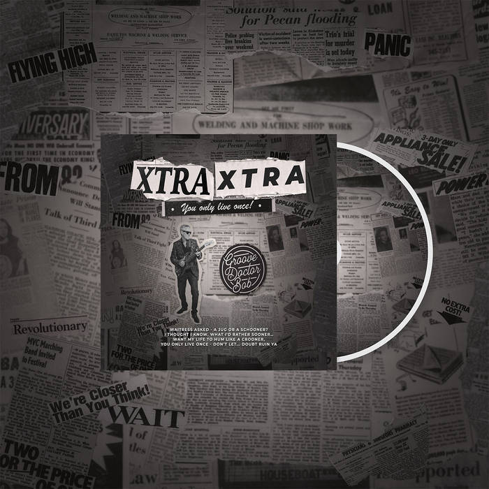 Xtra Xtra CD — official Groove Dr B merchandise
