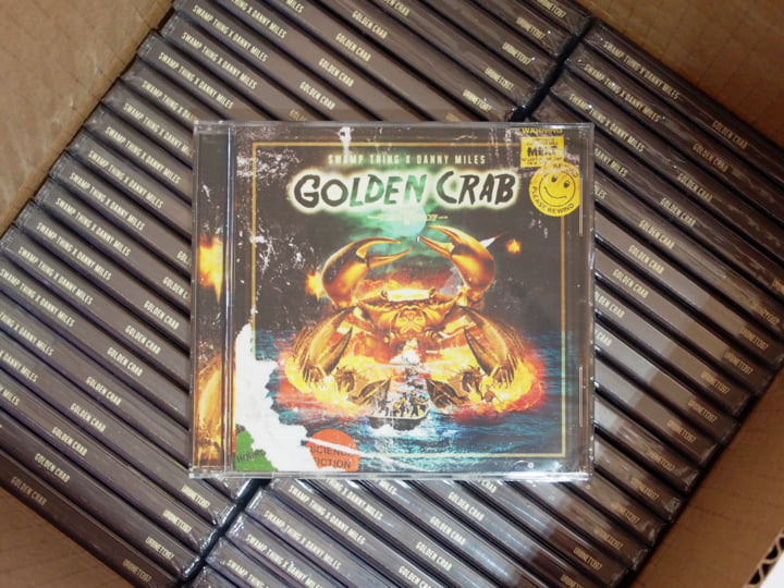 Golden Crab | Swamp Thing x Danny Miles | Swamp Thing