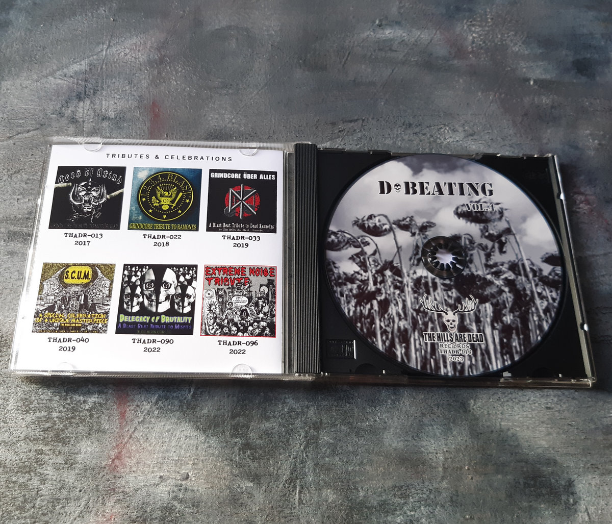 D​-​BEATING Vol​.4 | V/A Crust Punk 2023 | THE HILLS ARE