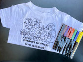 Cecil's Greetings Christmas T Coloring kit (with fabric pens) photo 
