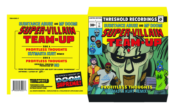 Super Villain Team Up | Substance Abuse & MF Doom | KutMasta