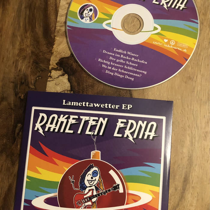 Lamettawetter EP – Kartonstecktasche