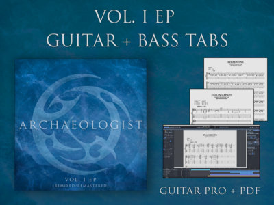 Vol I EP: Digital Guitar+Bass Tabs (GP7/PDF) main photo