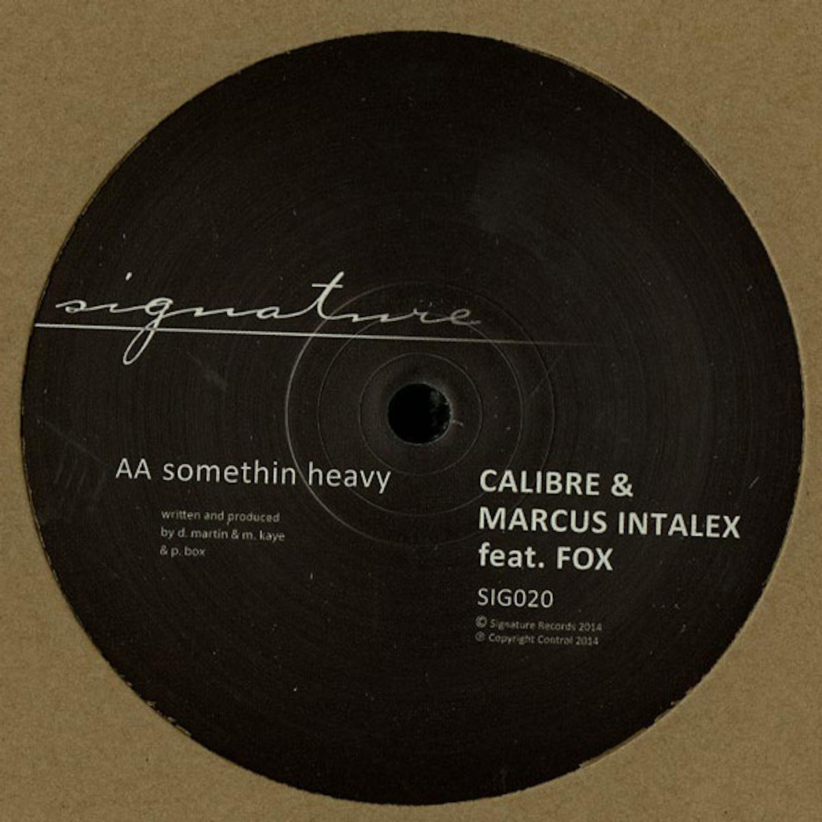 Runaway ft. Fox / Somethin' Heavy ft. Fox | Calibre & Marcus