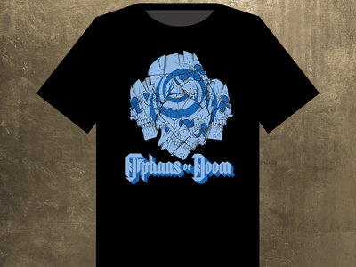 Blue skulls + custom Orphans of Doom Realms Logo. S-XL main photo
