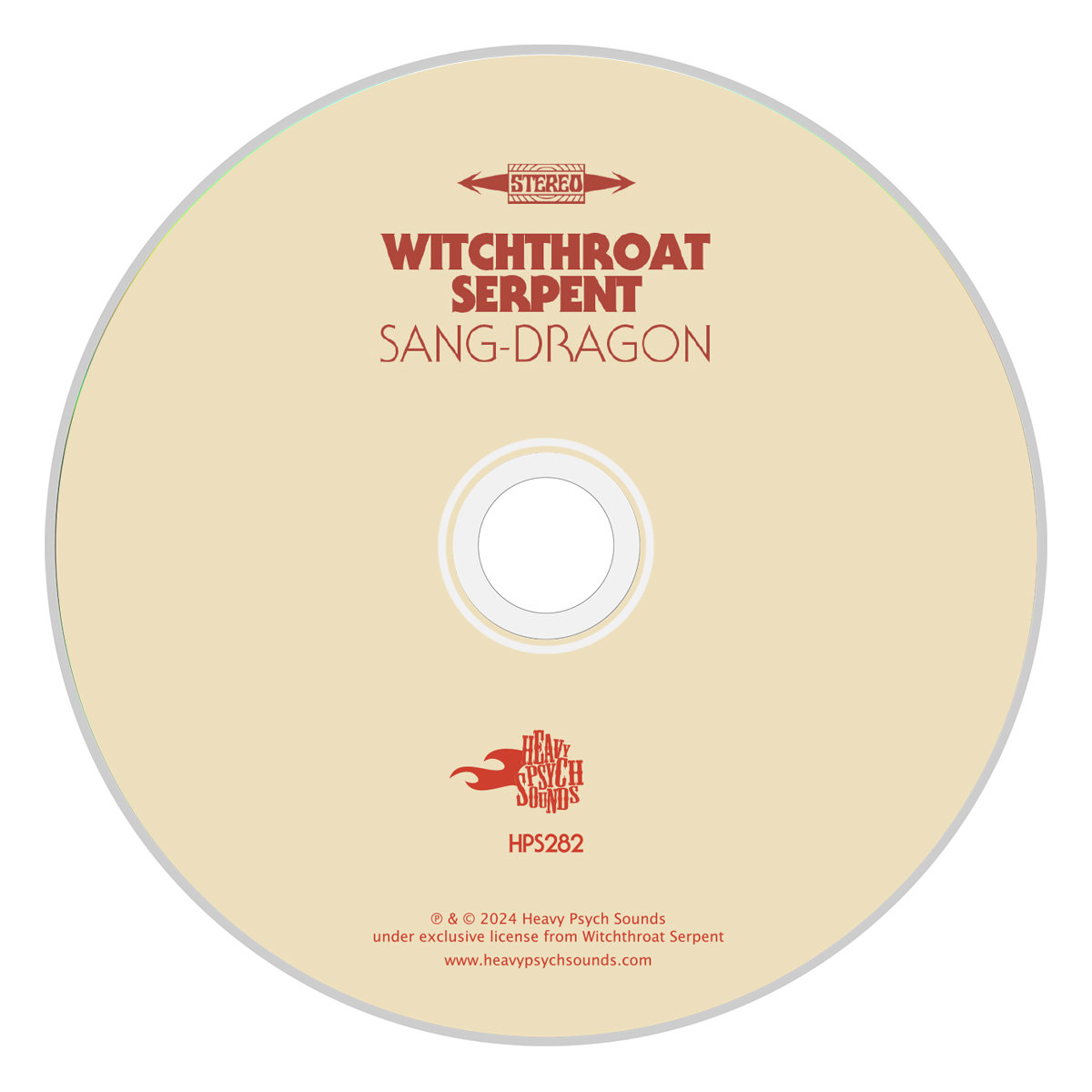WITCHTHROAT SERPENT - Sang Dragon REISSUE | HEAVY PSYCH