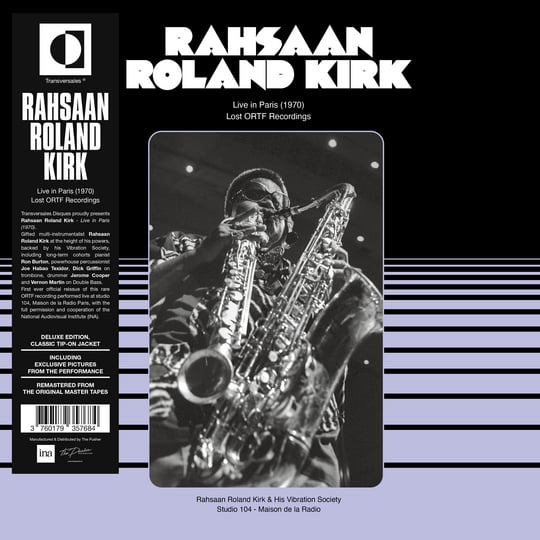 Live in Paris (1970) | Rahsaan Roland Kirk | Transversales Disques