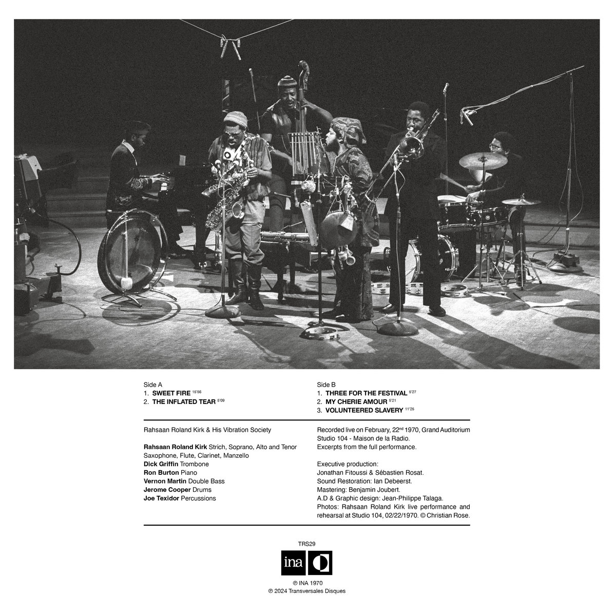 ミュージック Rahsaan Roland Kirk / Live in France1972 Live in Paris (1970) - Album by Rahsaan Roland Kirk | Spotify