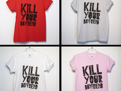 "Kill Your Boyfriend" T-shirt Hand-painted Ltd. N.3 main photo
