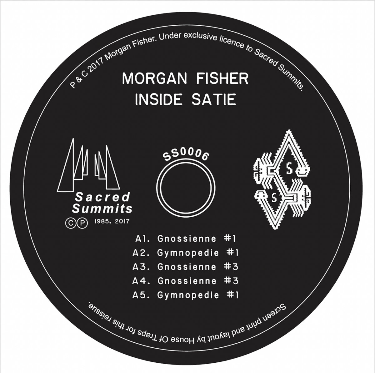 洋楽 INSIDE SATIE Veetdharm Morgan Fisher Inside Satie | Morgan Fisher | Sacred Summits