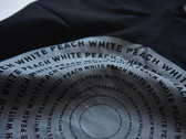 WPT088 - Black T-Shirt W/ Salmon/Grey Embroidery & Back Print photo 