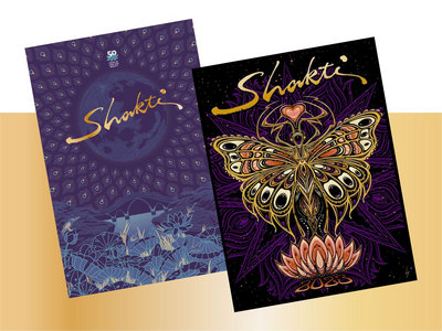 SALE ** Special Bundle - Shakti Album Artwork Poster + Shakti 'Butterfly' Tour Poster main photo