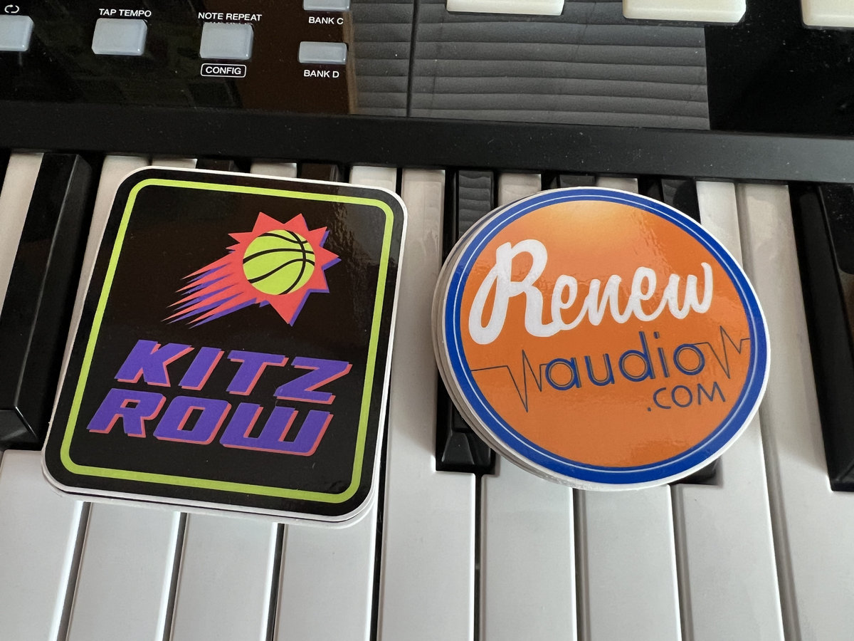Renew Audio Kitz Row Stickers | Renew Audio