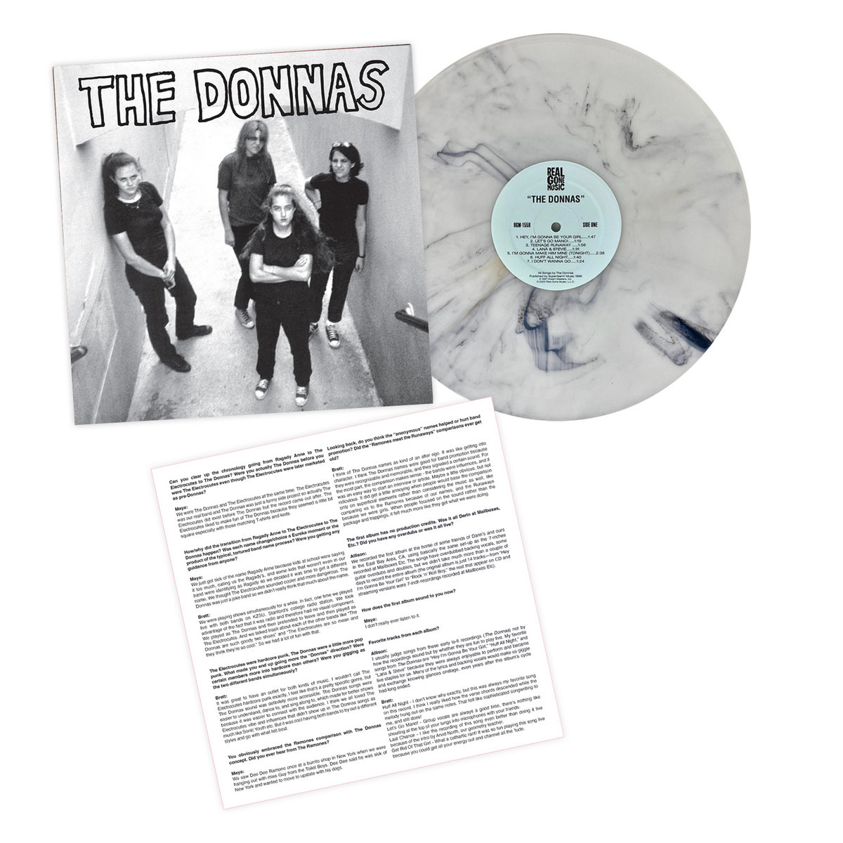The Donnas Turn 21 LP – Real Gone Music