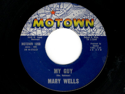 MY GUY - MARY WELLS - VG+ (DETROIT MOTOWN SOUL) main photo