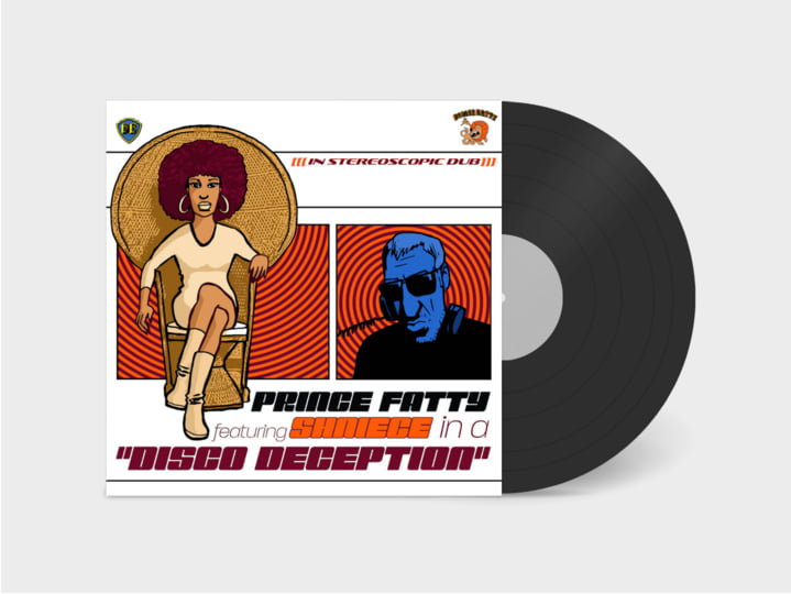 英LP Prince Fatty, Shniece Disco Deception LVD0004 Lovedub Limited /00250 LP PRINCE FATTY, SHNIEC Disco Deception LVD0004 Lovedub Limi