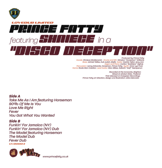 英LP Prince Fatty, Shniece Disco Deception LVD0004 Lovedub Limited /00250 Disco-Deception-front_grande.