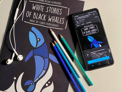 White Stories of Black Whales - 2nd Edition - Coloring Book main photo
