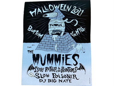 The Mummies w/ Isaac Rother & The Phantoms Halloween 2021 Poster main photo
