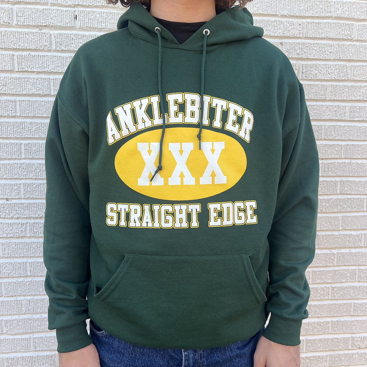 Straight Edge Hoodie Anklebiter