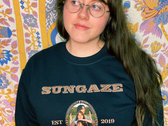 Sungaze Vintage Frame Crewneck Sweatshirt in Black photo 