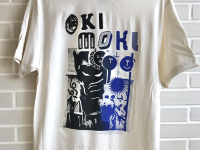 Black/dark blue print t-shirt "Only M size" main photo