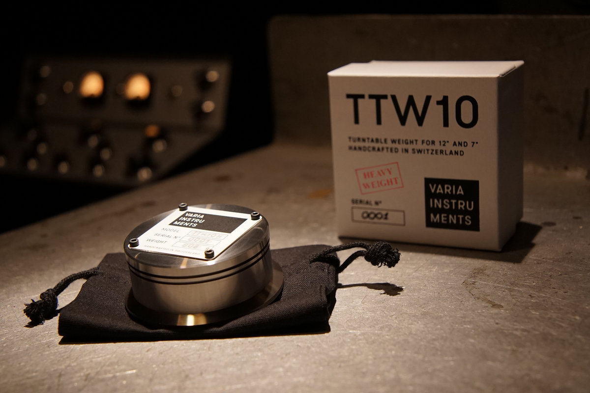 Varia Instruments TTW10H Turntable Weight For 12" And 7" (Heavy Weight