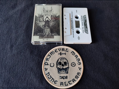BUNDLE OFFER: "Nine Altars" official cassette + patch main photo