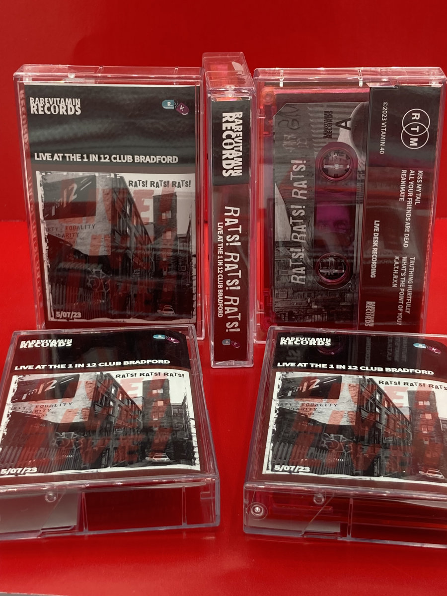 LIVE! LIVE! LIVE! | RATS! RATS! RATS! | Rare Vitamin Records