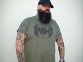 Survivalist Green Death Logo T-Shirt photo 