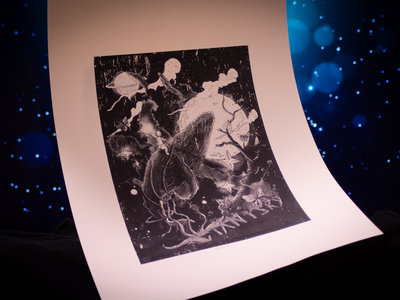 Screen Print - Whale In Space, Ltd. edition (signed) main photo