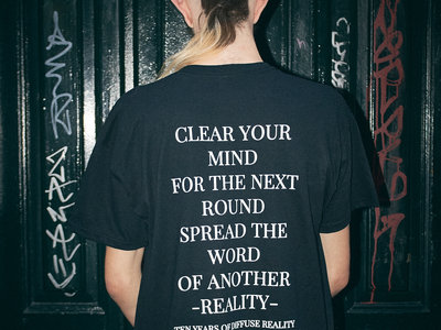 TEN YEARS OF DIFFUSE REALITY T- SHIRT BLACK (SPECIAL EDITION) main photo
