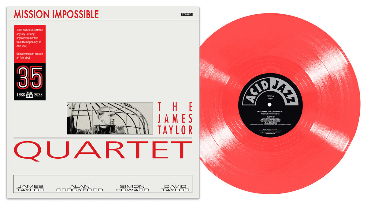 洋楽 [LP] the james taylor quartet Mission Impossible | The James Taylor Quartet | Acid Jazz