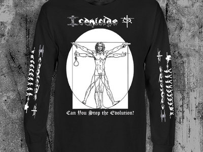 ICONICIDE "EVOLUTION" LONG SLEEVE SHIRT (double sided with sleeve prints) main photo