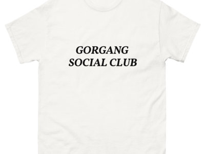 GORGANG SOCIAL CLUB - white + light grey main photo