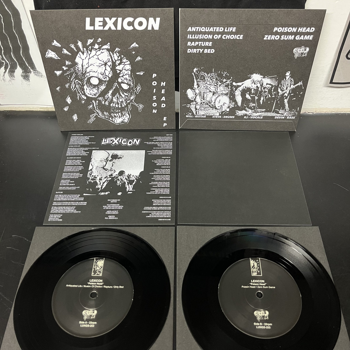 洋楽 Xenofobia LP punk hardcore discharge Amazing Artwork! Cover Of Debut Album Of Hardcore Punk