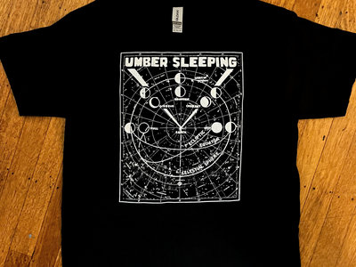 Umber Sleeping T-Shirt Black (with free stickers) main photo